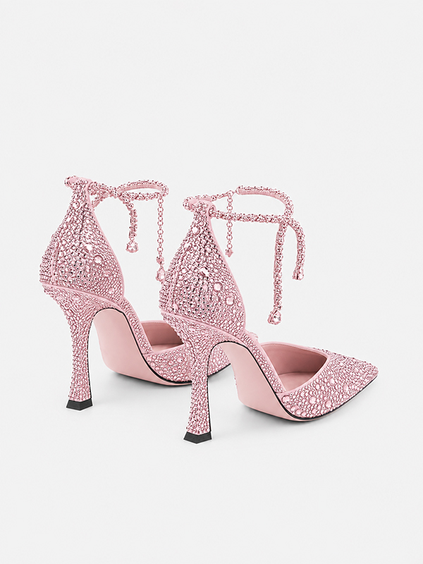 Champagne Crystal Stilettos