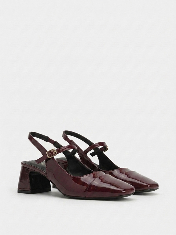 Garnet Glam Heels