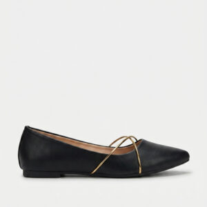 Ribbon Tie Ballet Flats