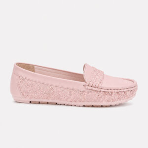 Soft Textured Penny Loafers