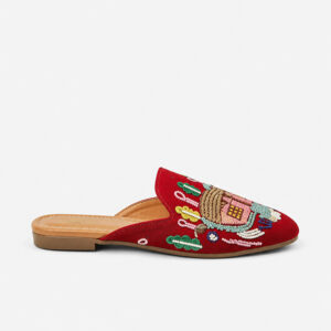 Zariya Embroidered Flats